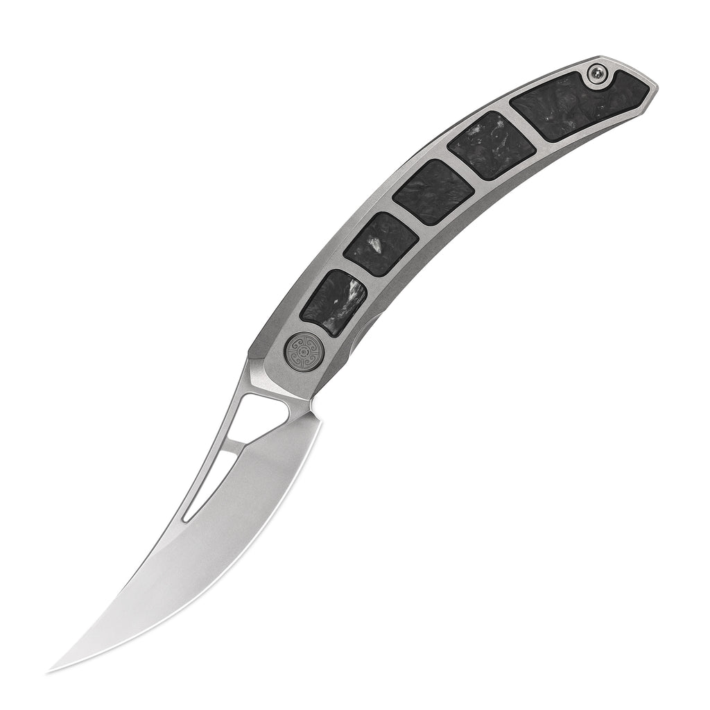 CAVOLKNIFE Kamasu-C06 BW/GAW Front Flipper Knife