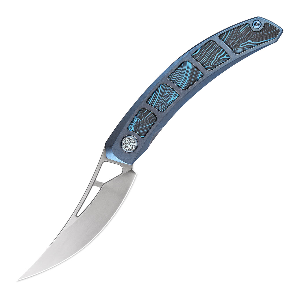 CAVOLKNIFE Kamasu-C06 BW/GAW Front Flipper Knife