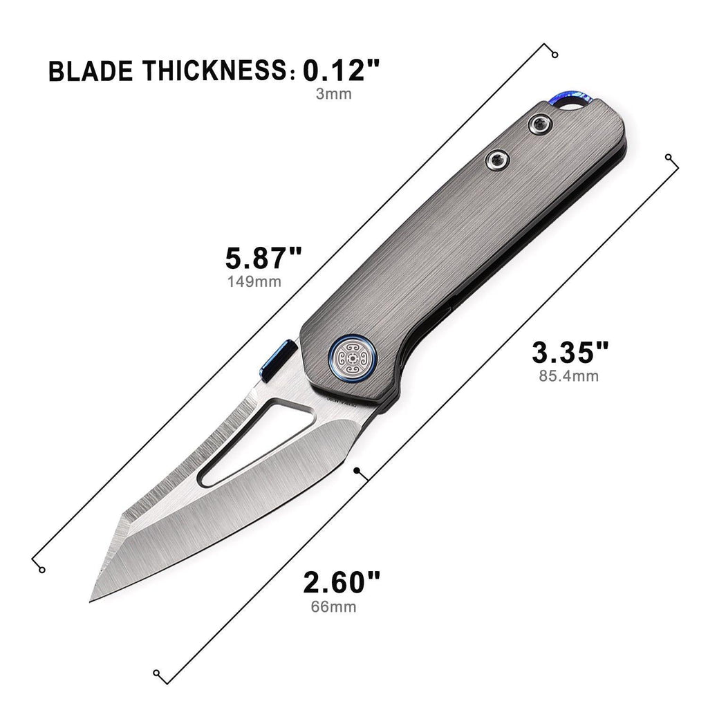 CAVOLKNIFE Denka-C02 Thumb Stud Knife