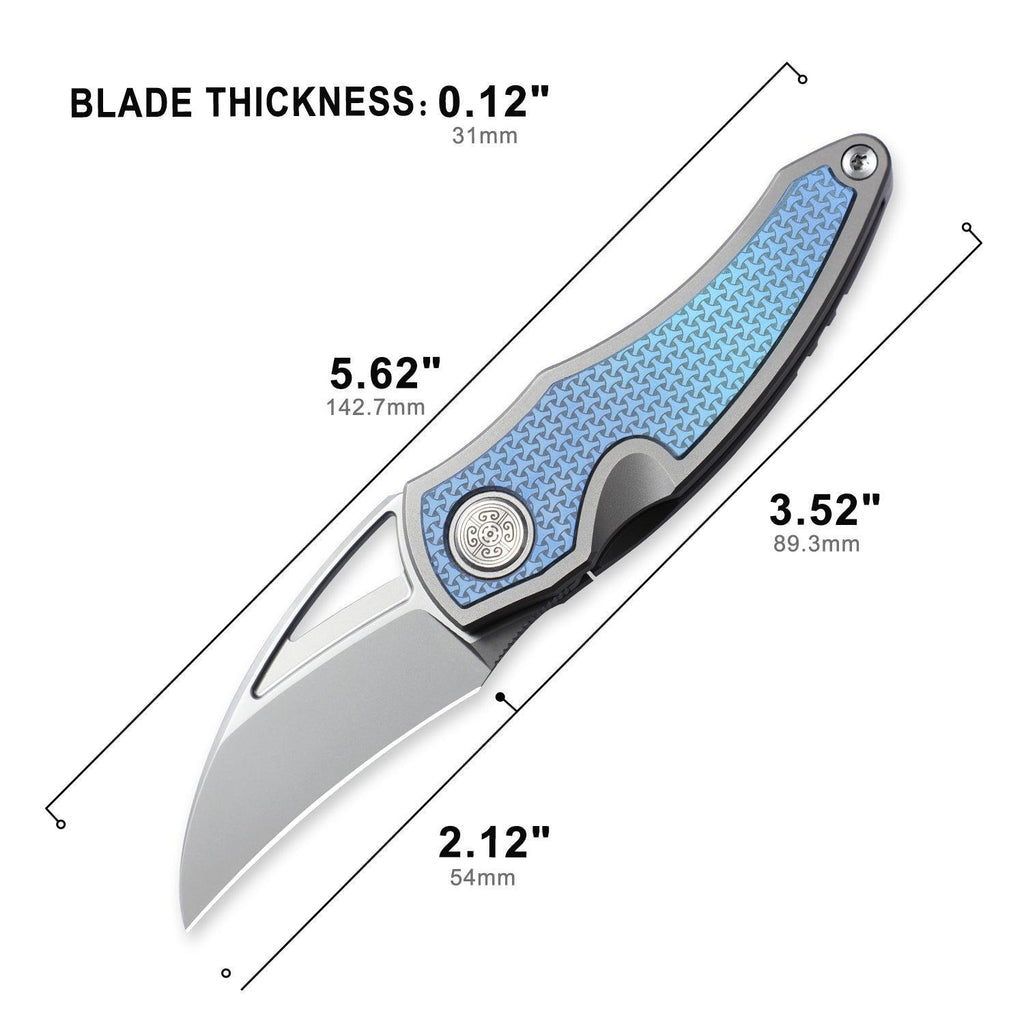 CAVOLKNIFE&Karasu - Front Flipper Pikal Knife EDC – cavolknives