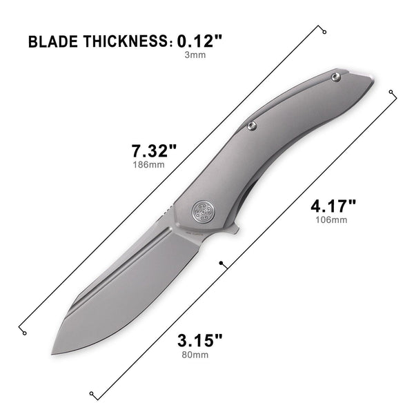 CAVOLKNIFE Bucarto-C01 Flipper Knife - cavolknives